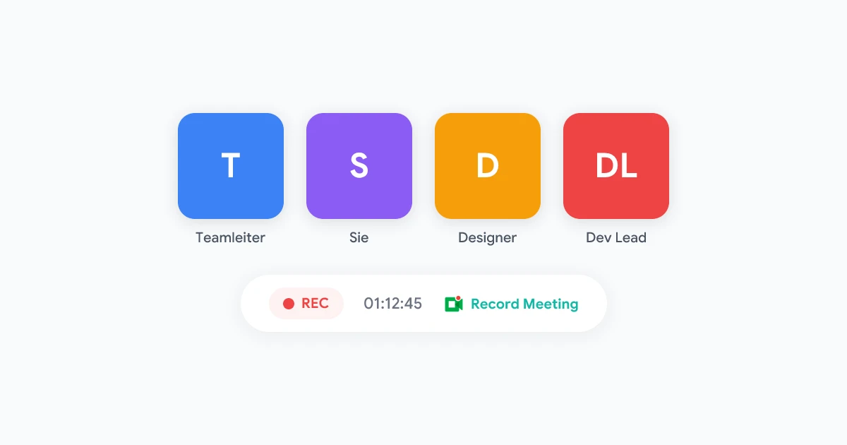 Wie man Google Meet als Teilnehmer in 2026 aufzeichnet