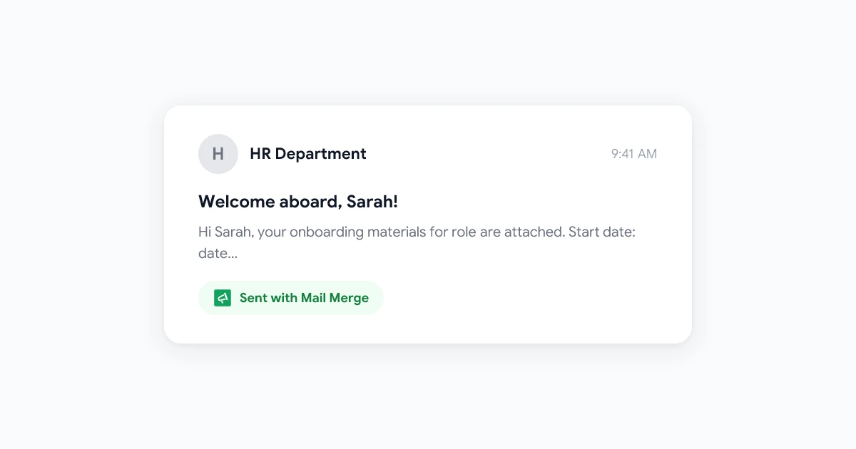 Google Sheets Mail Merge: 5 Real-World Use Cases for Gmail Personalization