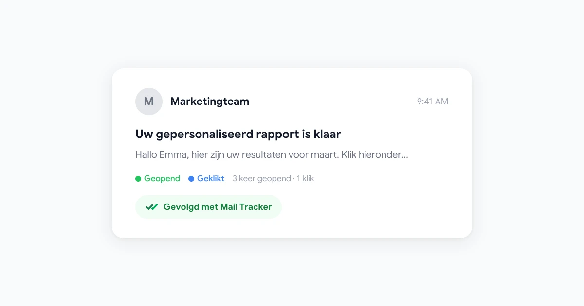 E-mails volgen in Gmail: leesbevestigingen en tools
