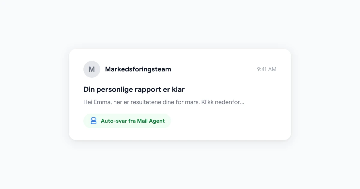 AI Auto-svar for Gmail: Slik setter du opp smarte e-postsvar i 2026