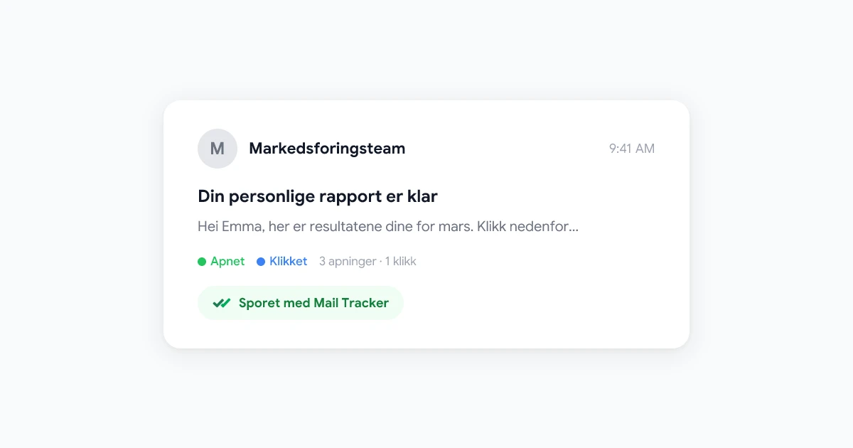 Spor e-poster i Gmail: Lesebekreftelser og verktøy