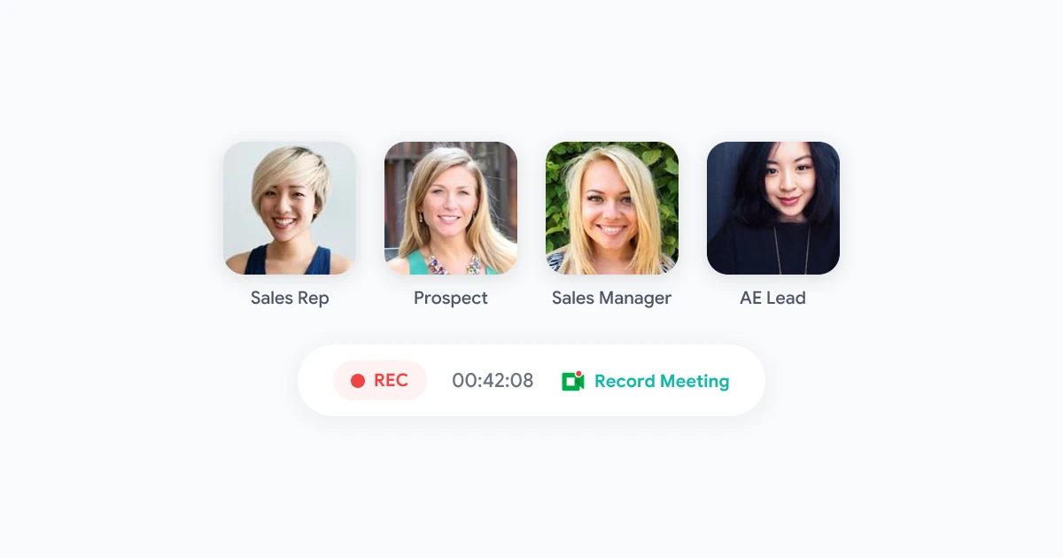 Sales Call Recording Software: How to Record Google Meet Sales Calls