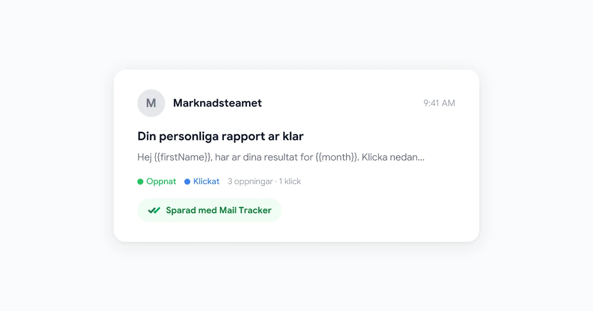 E-postuppföljningsstrategi: Använd öppningsspårning för att tajma dina svar perfekt