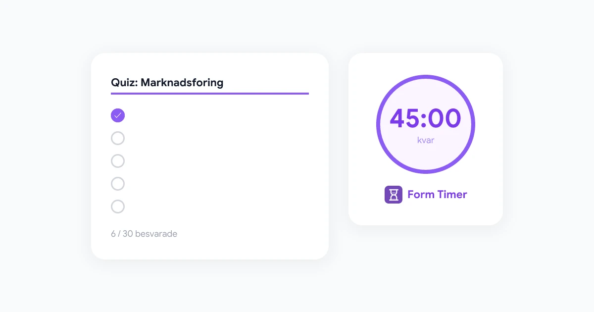 Google Forms för online-tentor: Så skapar du tidsbegränsade och säkra prov