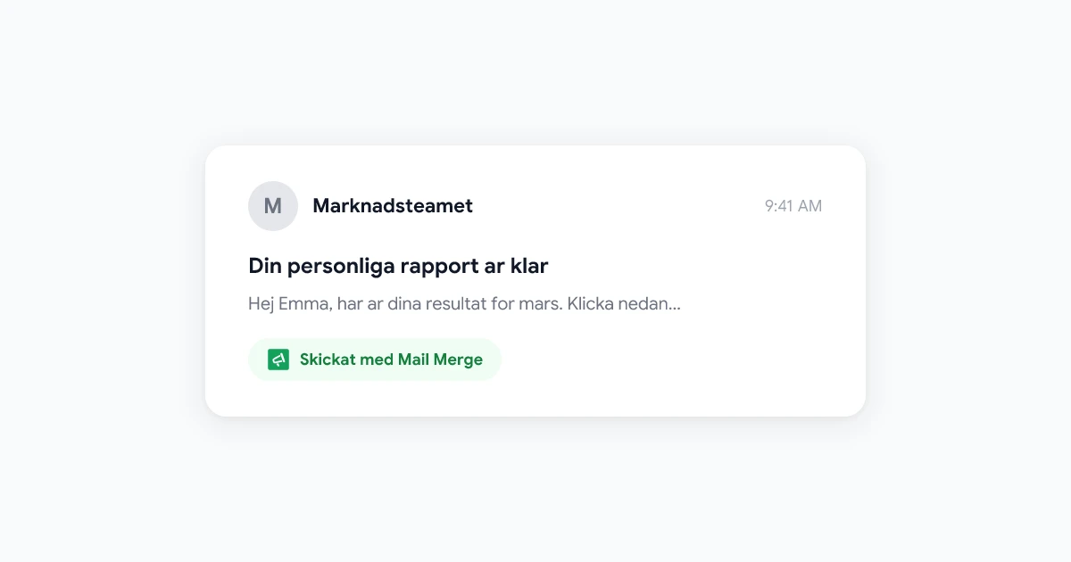 Mail Merge i Gmail: den kompletta guiden för att skicka personliga e-postmeddelanden i stor skala