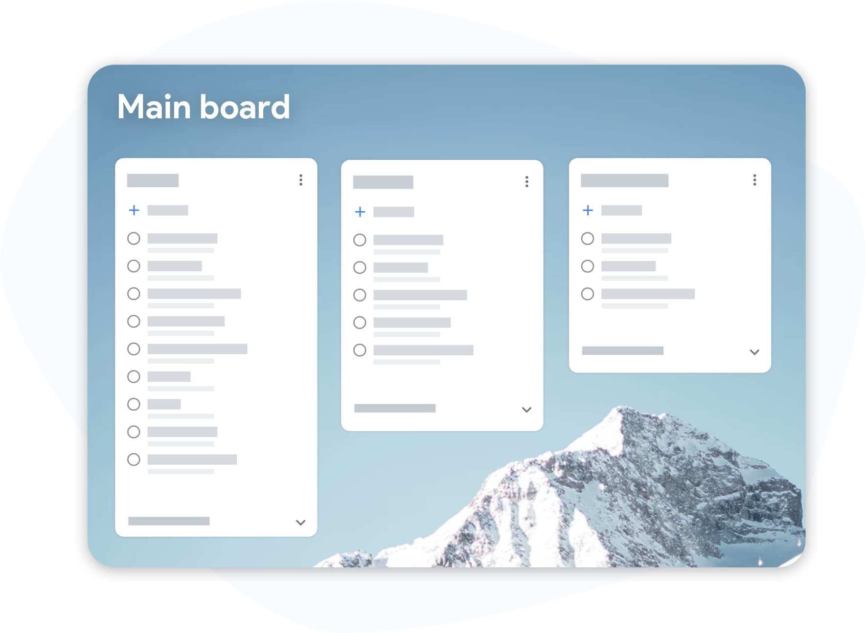 TasksBoard full-screen kanban board screenshot
